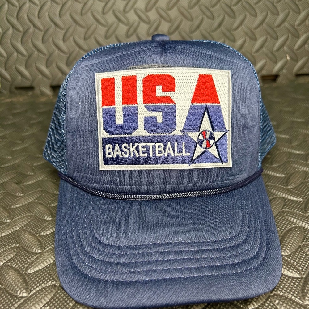 USA Basketball Blue Trucker Hat